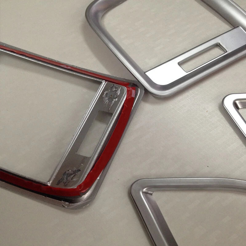 Chrome Side Dashboard Air Outlet Vent Cover Trim Fit For Mazda CX-5 2012-2015
