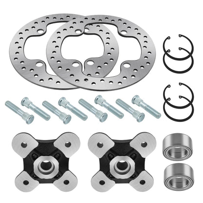 2 x Front/Rear Hubs Rotor Bearing Studs for Polaris RZR XP1000 (2014–2023)