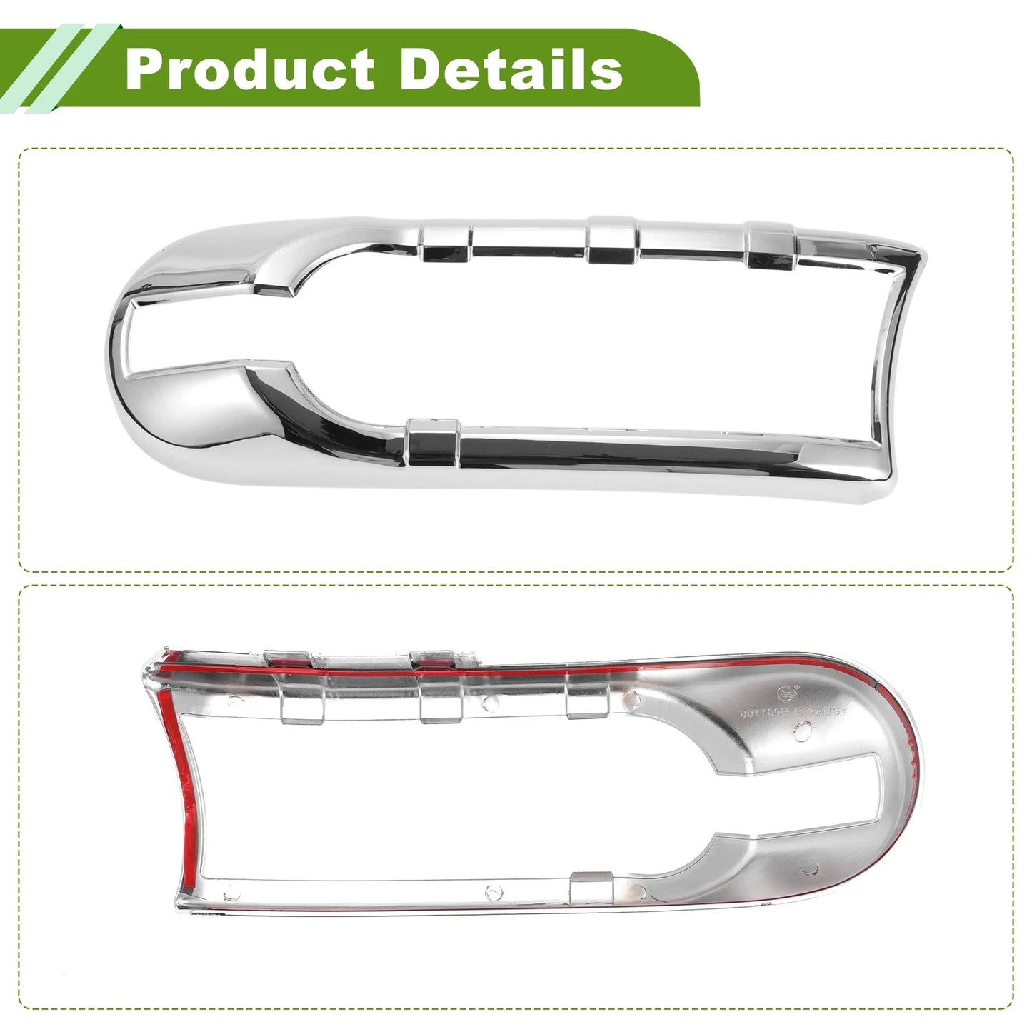 Front Left Right Headlight Trim Bezel for Toyota FJ Cruiser (2007-2014)