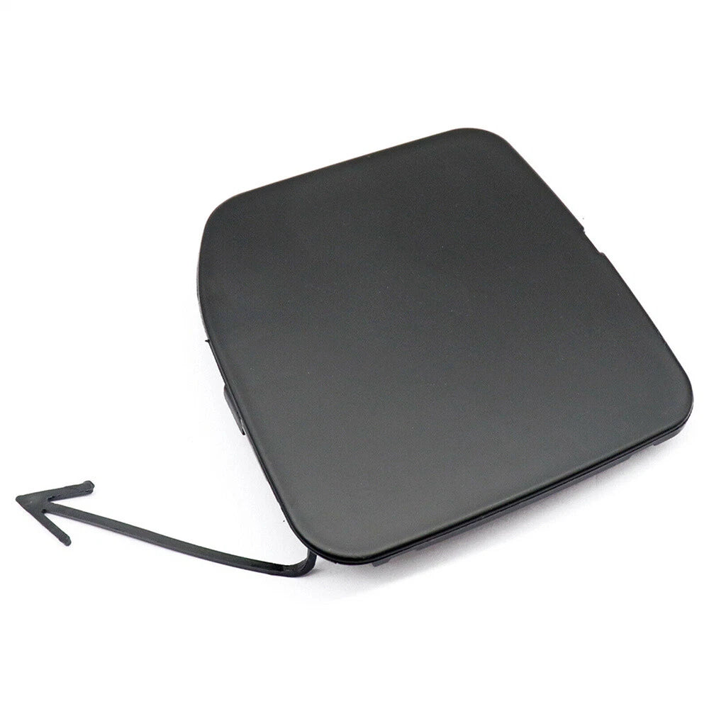 Front Bumper Tow Hook Cover Cap ABS Black for Nissan Versa (2015-2016)