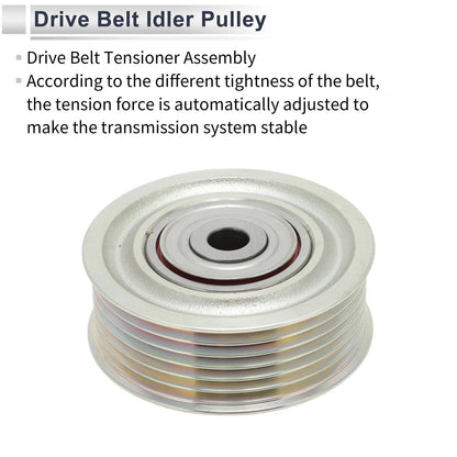 Drive Belt Idler Pulley for Toyota Yaris (2005-2010) 1 Pc