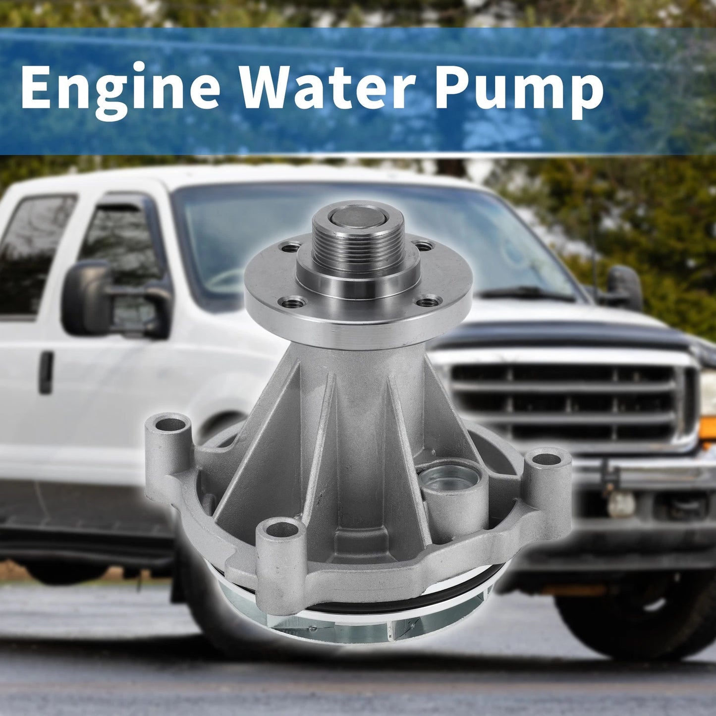 Water Pump for Ford Expedition, F-150, Lincoln Mark LT (2003-2006)