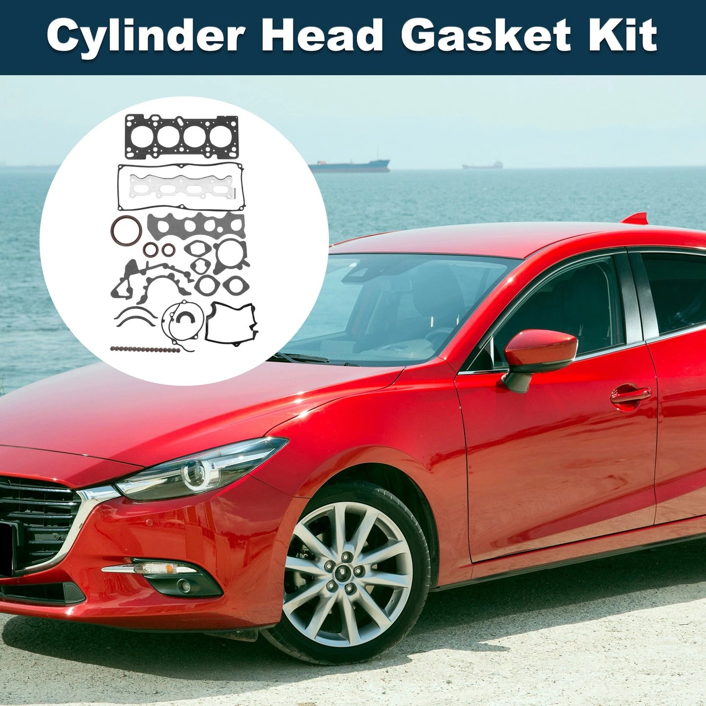 Cylinder Head Gasket Kit for Mazda B3 (BJ3P) 16V