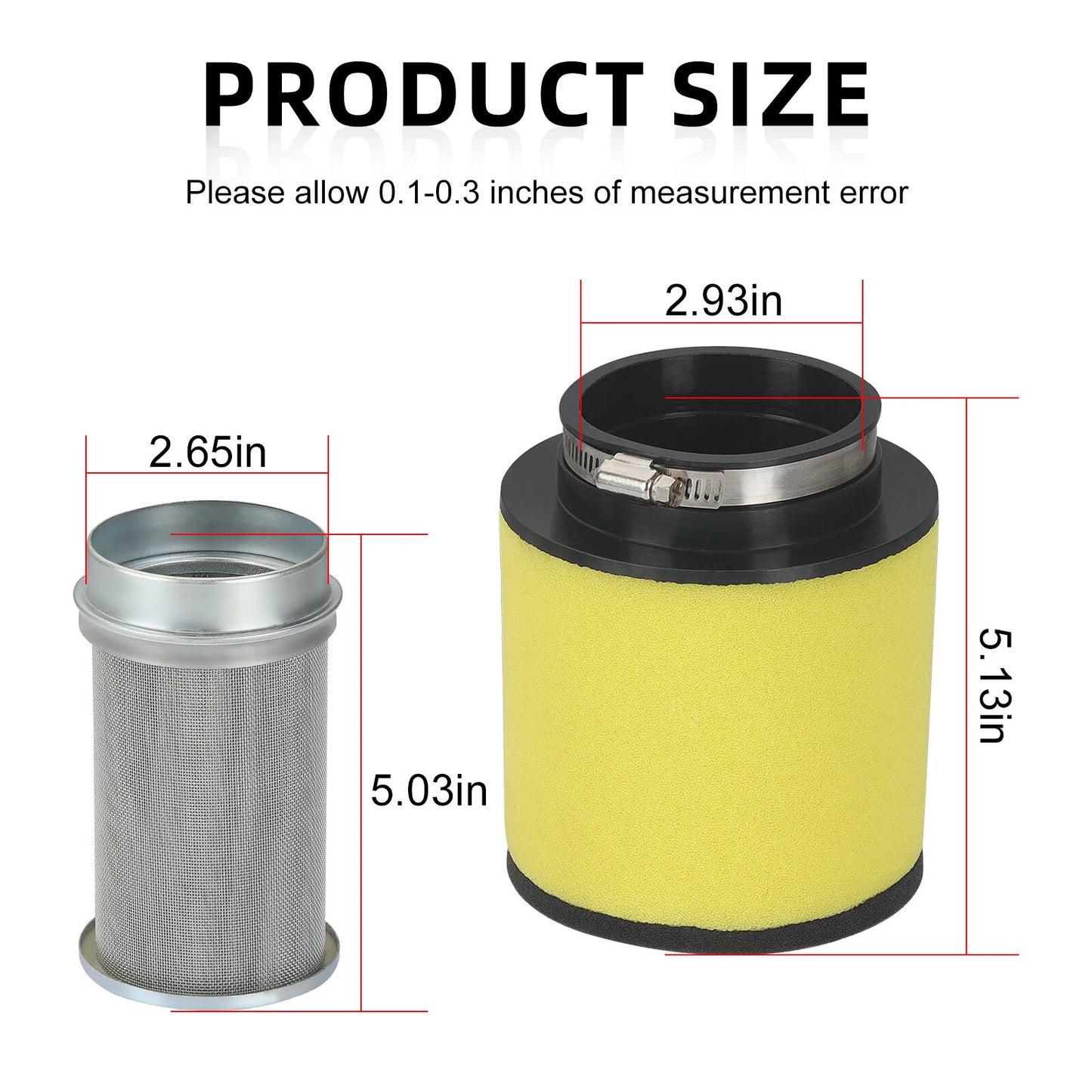 Air Filter Cleaner Body Guide for Honda TRX250X (1987–2009)