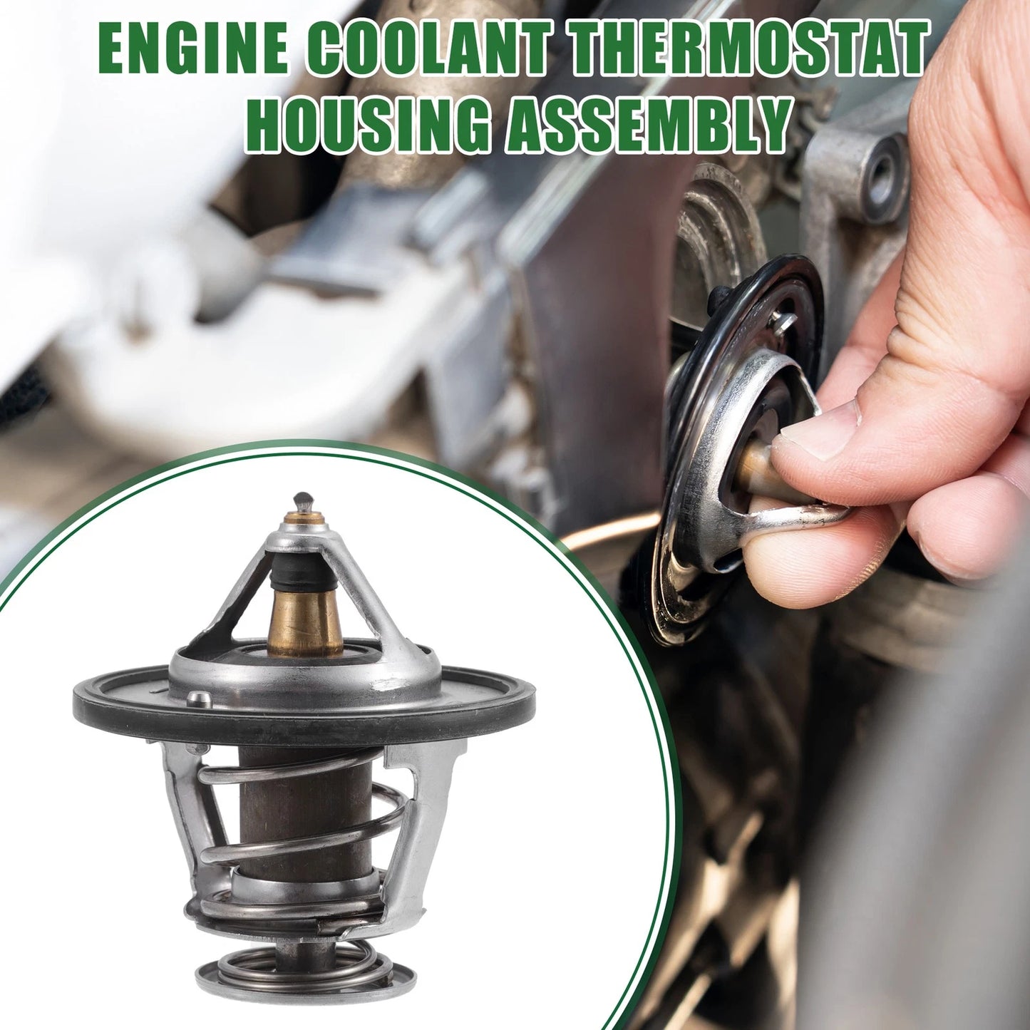 Engine Coolant Thermostat Housing Assembly for Toyota Tundra (2007–2009)
