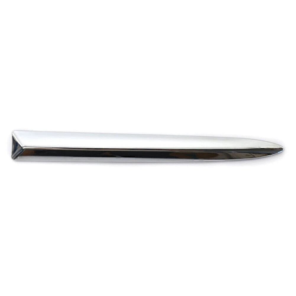 Chrome Front Left Side Bumper Upper Moulding Trim for FIAT 500 (2007-2015)