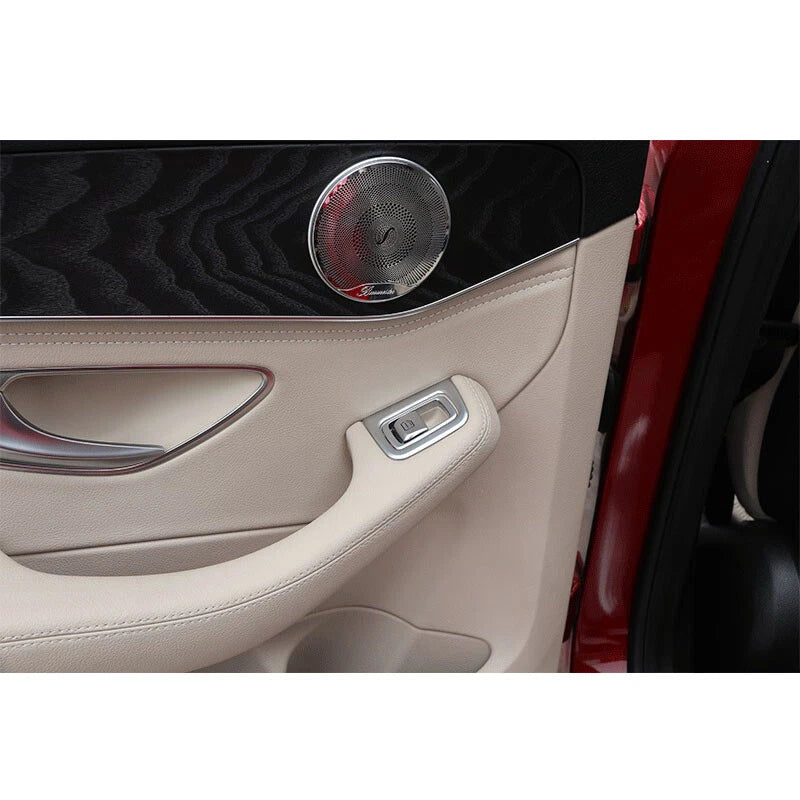 Car Interior Door Window Switch Panel Cover Trim FIT FOR Benz GLC 300 2015-2020
