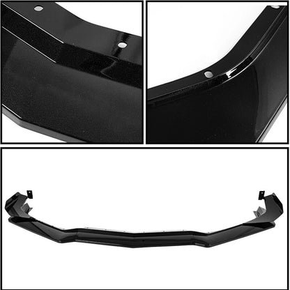 Carbon Flash Front Lip Bumper Splitter Winglet for 2020-2024 Corvette C8