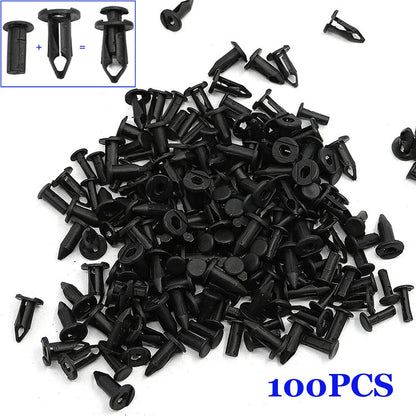 100 Auto Fender Rivets Clips Parts for Can-Am Maverick