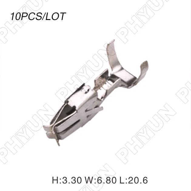 10 x 4.8mm Female Copper Fuses for Car Truck Automobiles Terminals