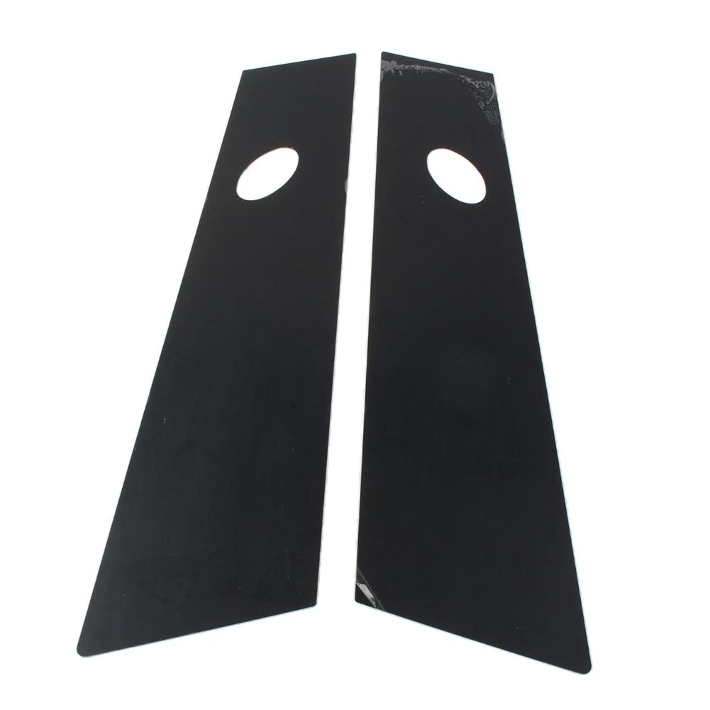 Bright Black Door Window Pillar Post Trims for Tesla Model 3 (2017-2022)
