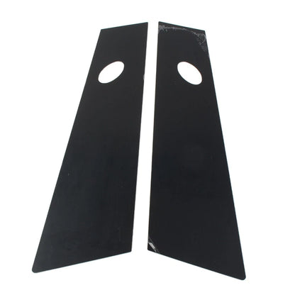 Bright Black Door Window Pillar Post Trims for Tesla Model 3 (2017-2022)