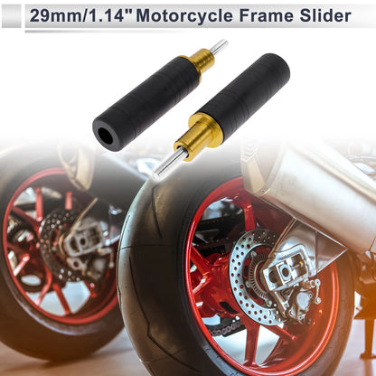 2 x 0.67" Aluminum Alloy Plastic Motorcycle Slider Frame for Motorcycle