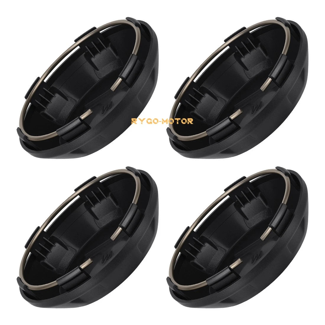 4 Wheel Rim Hub Caps for Polaris RZR PRO XP 4 Sport Premium (2021–2025)