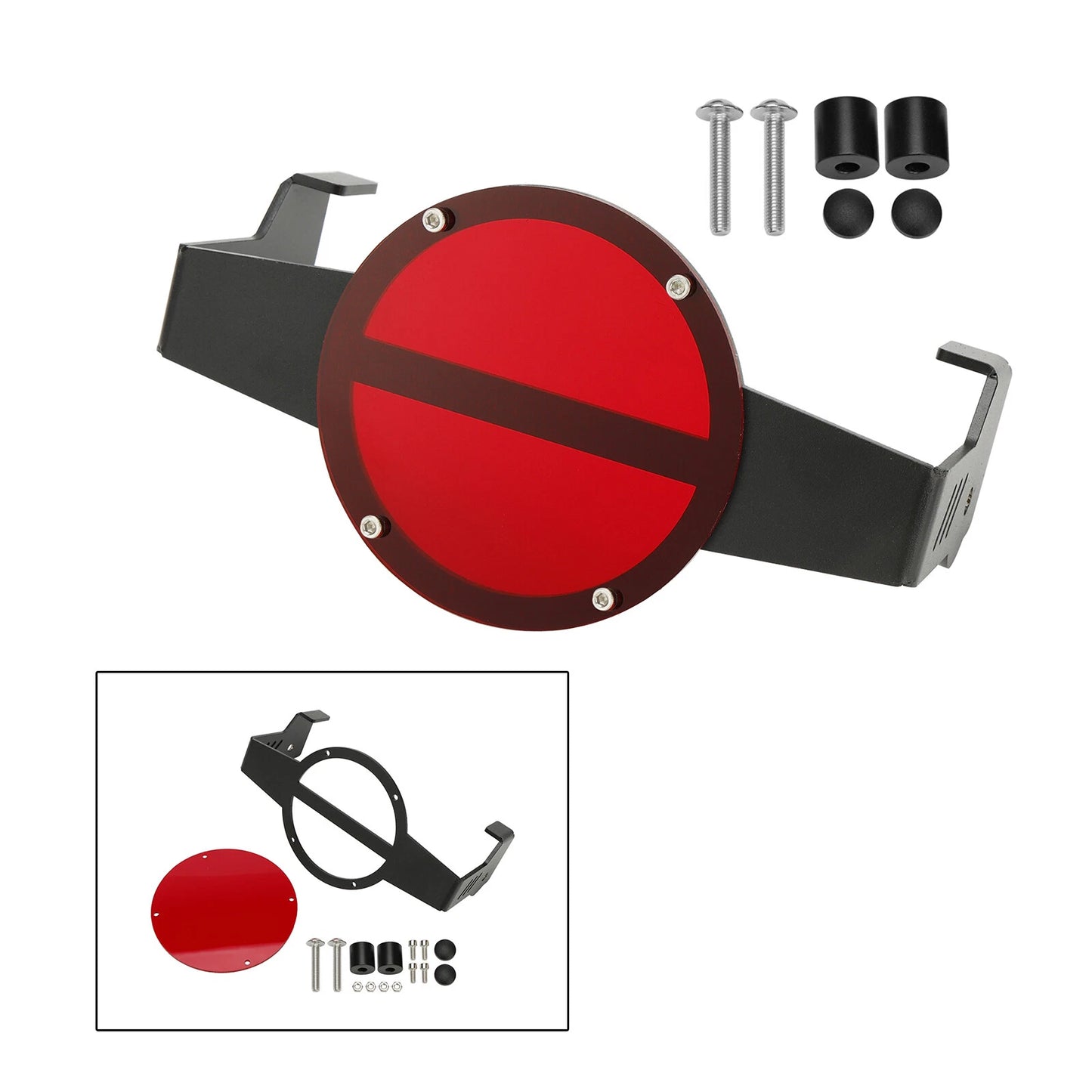 Headlight Guard Light Protector Red for Honda Cross Cub CC110 (2023)