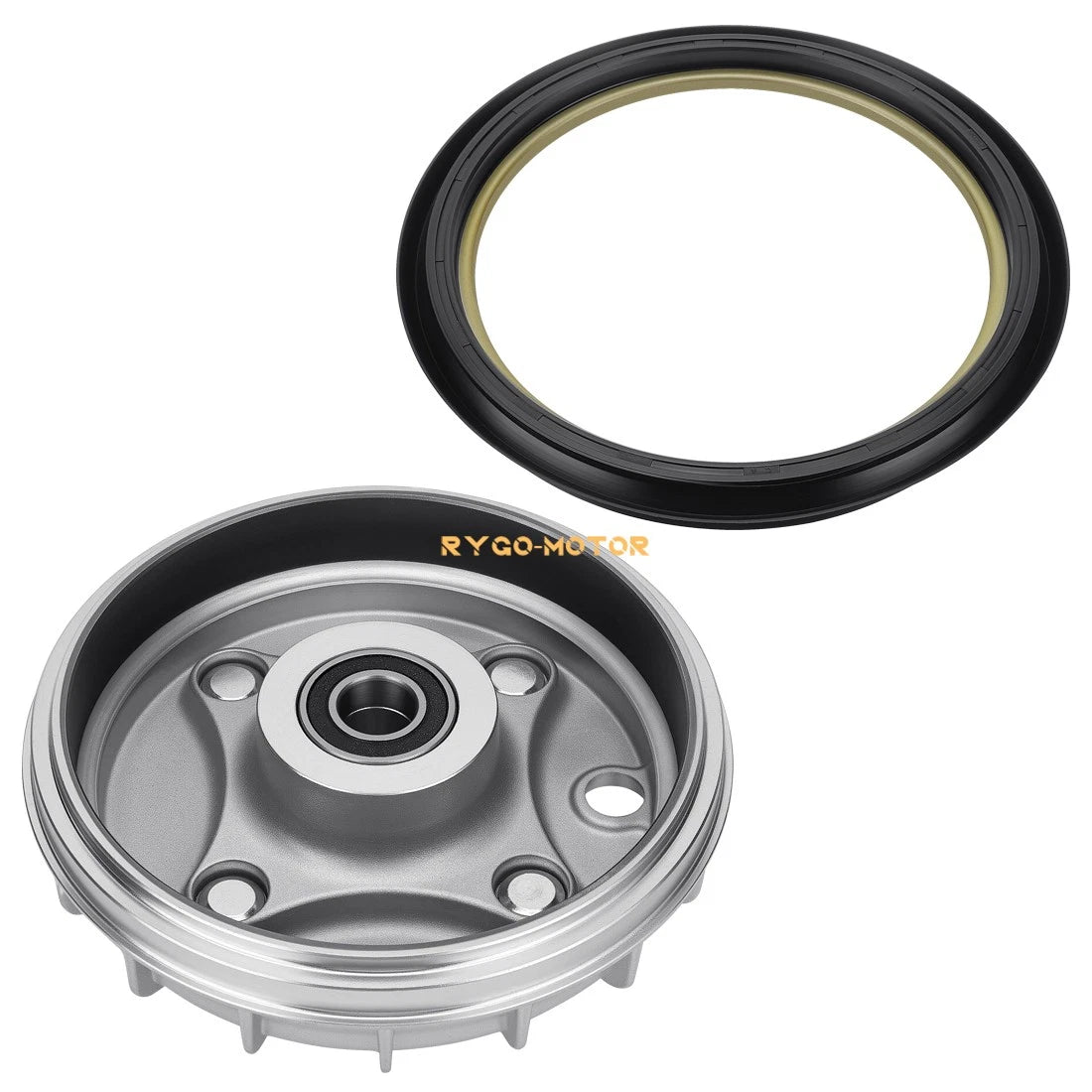 Front Brake Drum & Dust Seal for Honda Rancher TRX350TE/TM (2000–2006)
