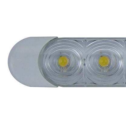 LED Strip Light 12V 230mm x 24mm White Frame Waterproof IP66 Rating