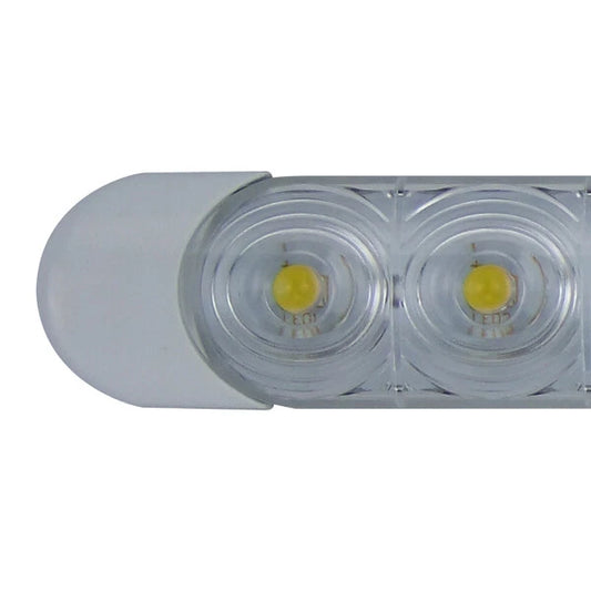LED Strip Light 12V 230mm x 24mm White Frame Waterproof IP66 Rating
