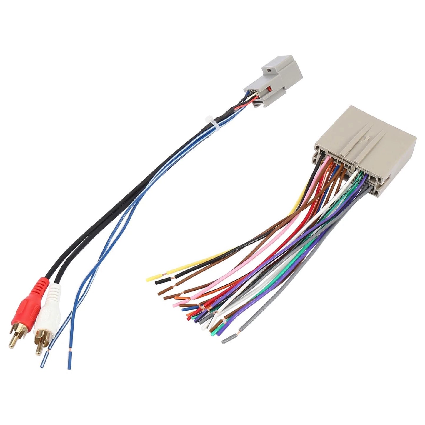 Car Stereo CD Player Wiring Harness Radio Adapter Set for Ford Focus (2000-2007)
