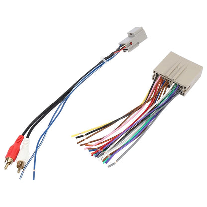 Car Stereo CD Player Wiring Harness Radio Adapter Set for Ford Focus (2000-2007)