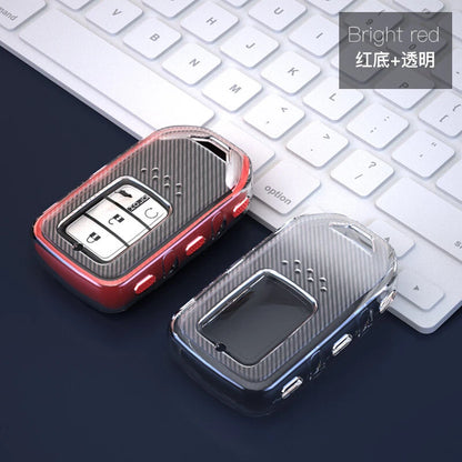Car TPU Remote Key Fob Case Cover Shell Holder for Honda Accord Civic CRV HRV
