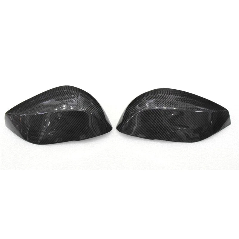 Add-on Real Carbon Fiber Side Mirror Shell Caps fit for Infiniti Q50 2014-2018