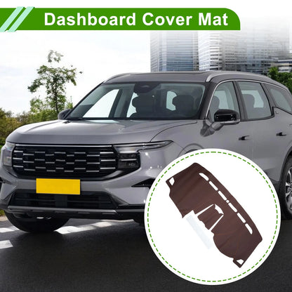 Dashboard Cover Mat for Ford Edge (2015-2021) - Brown