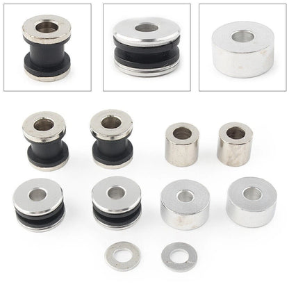 Detachable Sissy Bar Backrest Docking Hardware Kit for Harley Touring (1997-2008)