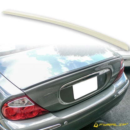 White Boot Lip Spoiler for Jaguar S-Type Sedan (1998-2008)