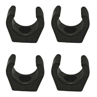 4pcs Boat Paddle Rod Holder Clips for 1" Diameter Marine Stowage