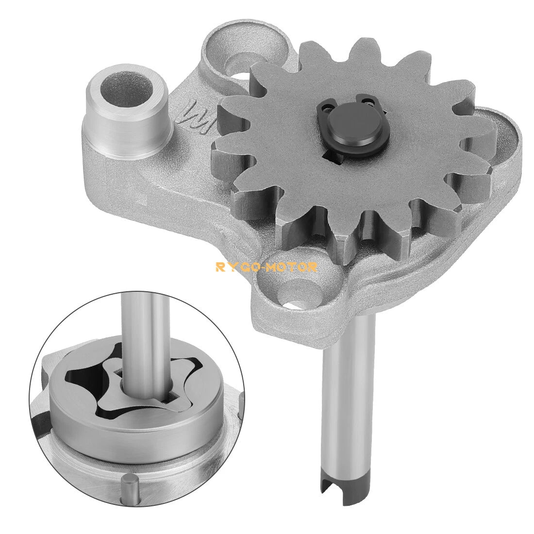 Oil Pump Assembly for Suzuki LTR450 LT-R450 Quadracer (2006–2009)