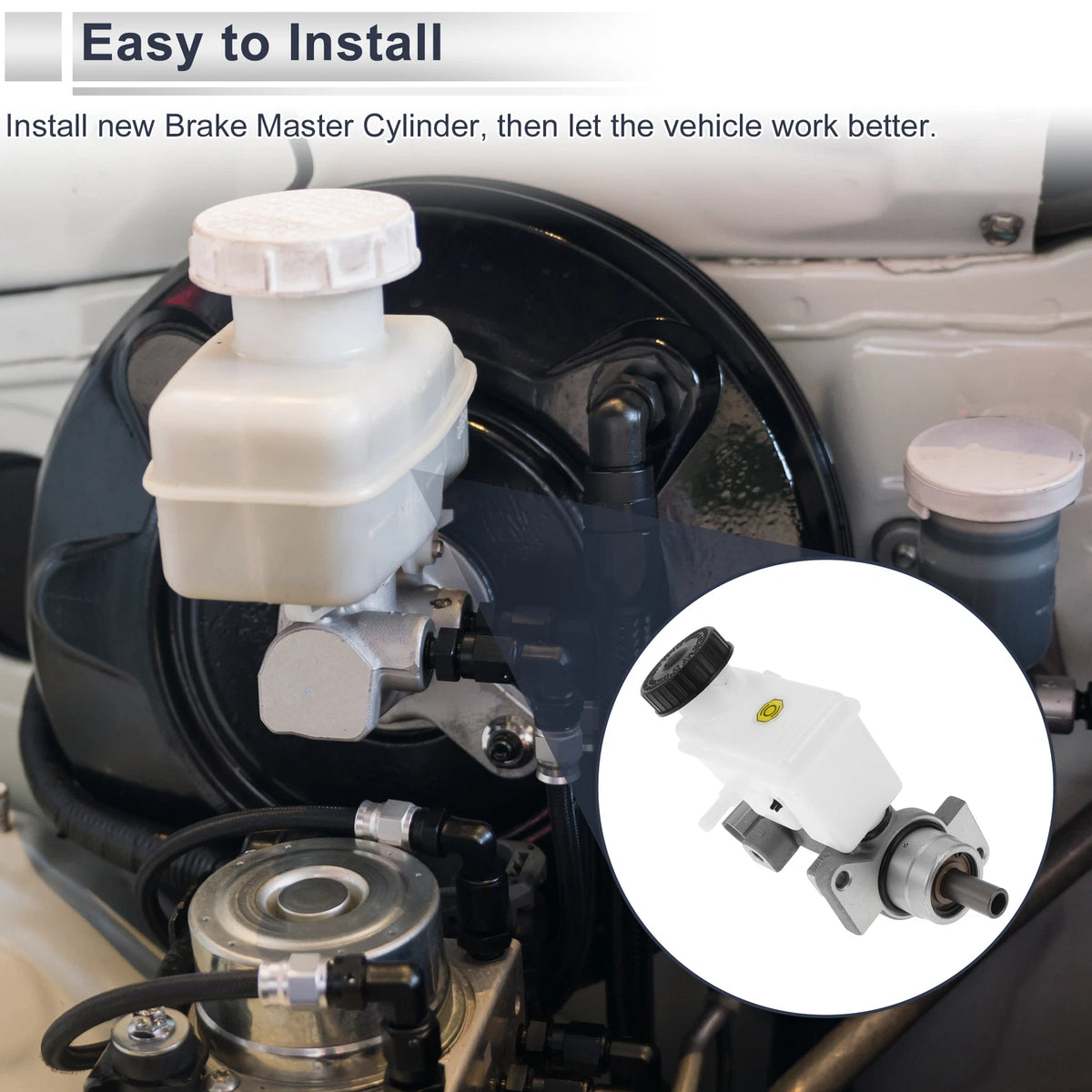 Brake Master Cylinder with Reservoir for Chevrolet Nubira (2005-2011)
