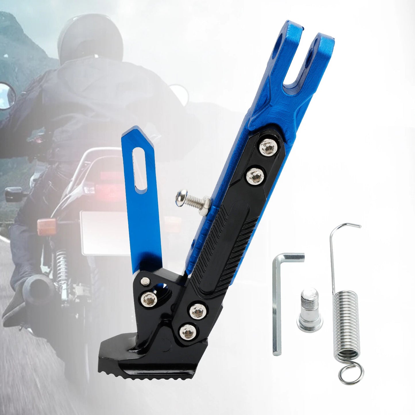 Adjustable Kickstand Parking Bracket for Electric Motorcycle