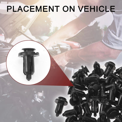 50 x Front Fender Skirt Clips for Honda Pilot, Accord (2003-2015, 1997-2007)