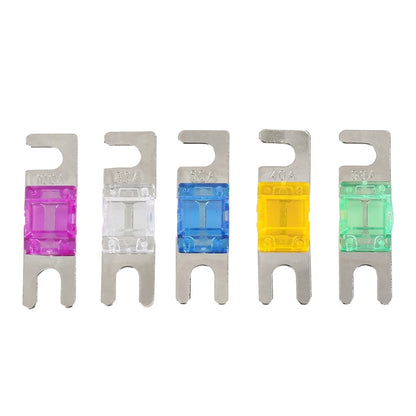 30-100 Amp Mini ANL Fuses Kit for Car Vehicle Automotive