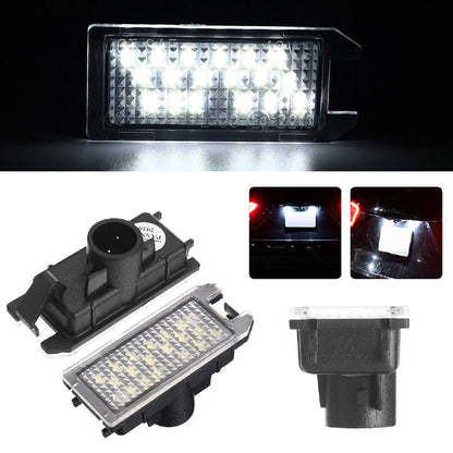 White LED Rear License Light for Jeep Grand Cherokee (2014–2020)