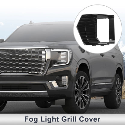 1 Pc Front Left Fog Light Grill for GMC Yukon (2021 - 2023)