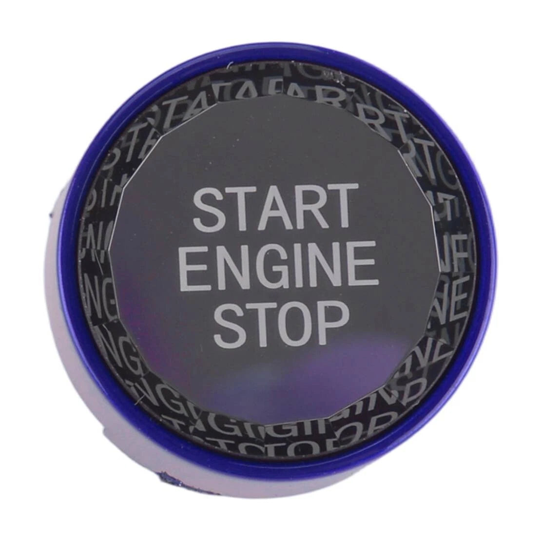 Blue Engine Start Stop Push Button Cover for BMW F Series (2011-2019)
