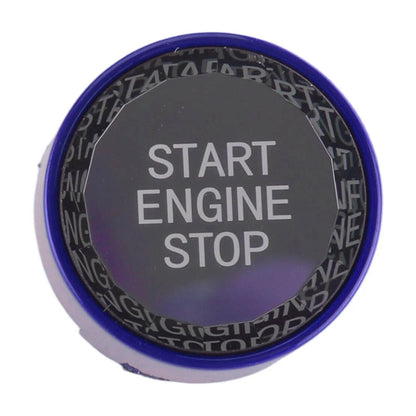 Blue Engine Start Stop Push Button Cover for BMW F Series (2011-2019)