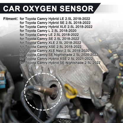 2 x Upstream & Downstream Oxygen Sensors for Toyota Camry Hybrid LE