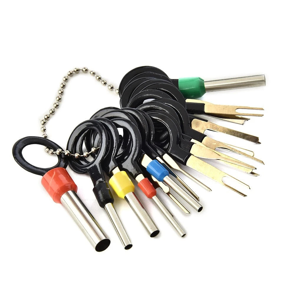41x Terminal Removal Tools Auto Electrical Wiring Crimp Connector Pin Extractor