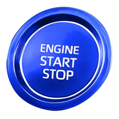 Blue Start/Stop Engine Button Cover Sticker for Toyota Camry (2019-2023)
