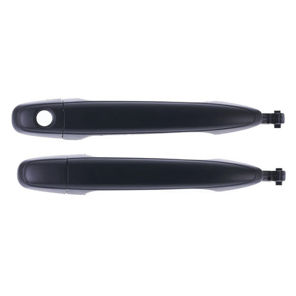 Outer Door Handle Set of 2 for Toyota Camry (2006-2011) Black Front Left & Right
