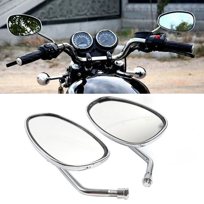 Oval Rearview Mirror for Honda Shadow Spirit 750 1100 VTX1300 VTX1800 (2001-2010)