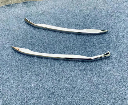 Steel Front Bumper Protector Corner Cover for Toyota Harrier Venza (2020-2024)