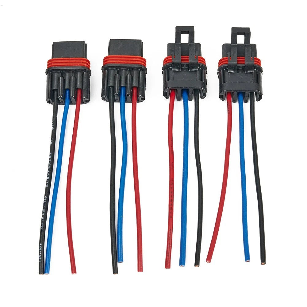 4x Power Bus Bar Plug-Pigtail Wire Plug-Connector Adapter Set for Polaris Pulse