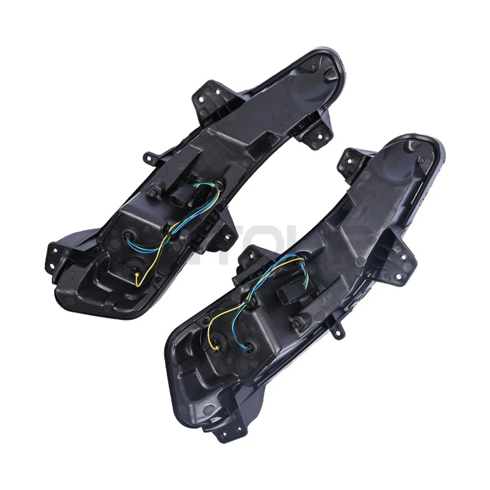 2 x Driver & Passenger Side Bumper DRL Fog Lights for Chevy Malibu (2019–2024)