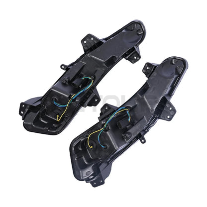 2 x Driver & Passenger Side Bumper DRL Fog Lights for Chevy Malibu (2019–2024)