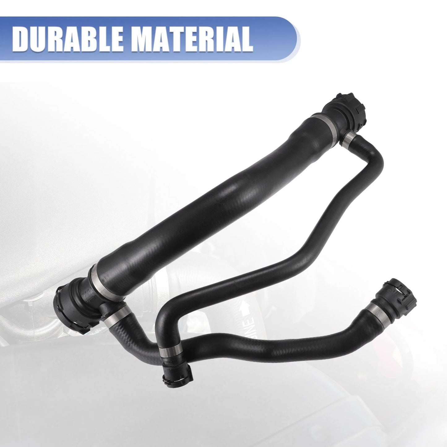 Heater Hose Radiator Expansion Tank Pipe for BMW 750i 750Li 4.8L (2006-2008)
