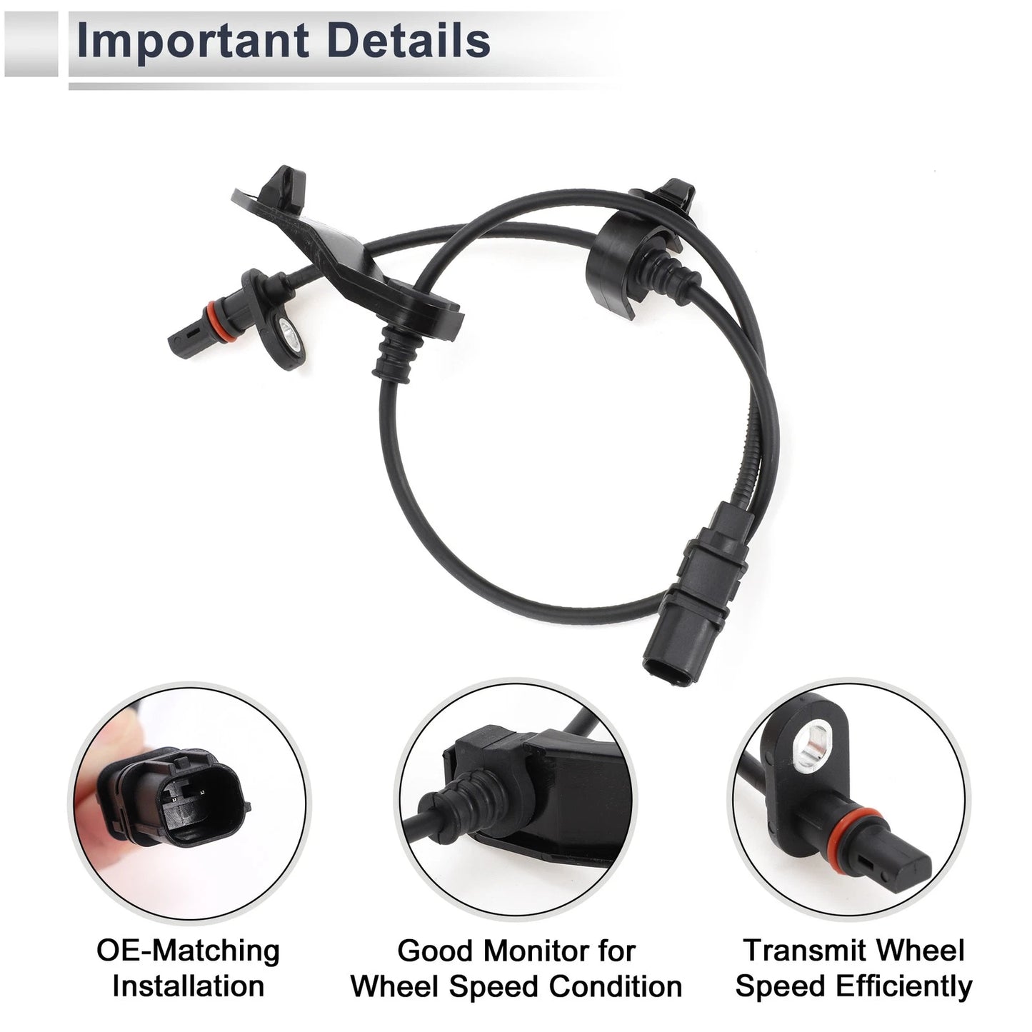 ABS Wheel Speed Sensor for Honda Civic (2006-2011) Rear Left